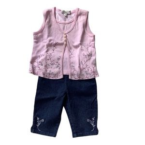 You Babes 2 piece set. Size 4.